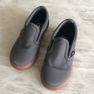 Vans toddler slip ons